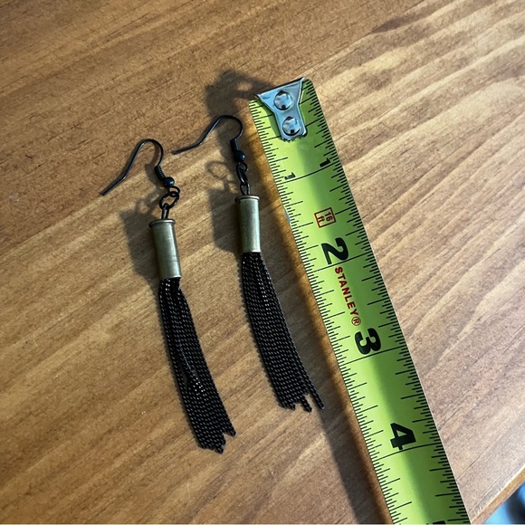 Handmade .22 Shell Earrings - Picture 7 of 7